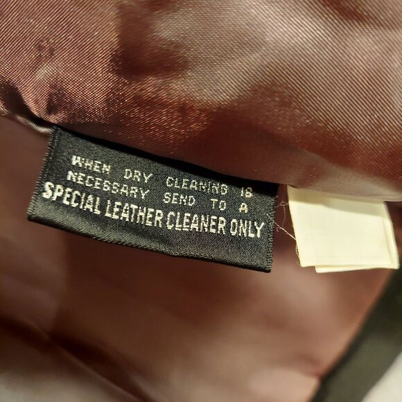 Byrnes & Baker Leather jacket Womens L black snakeskin pattern asymmetrical hips - Picture 12 of 16